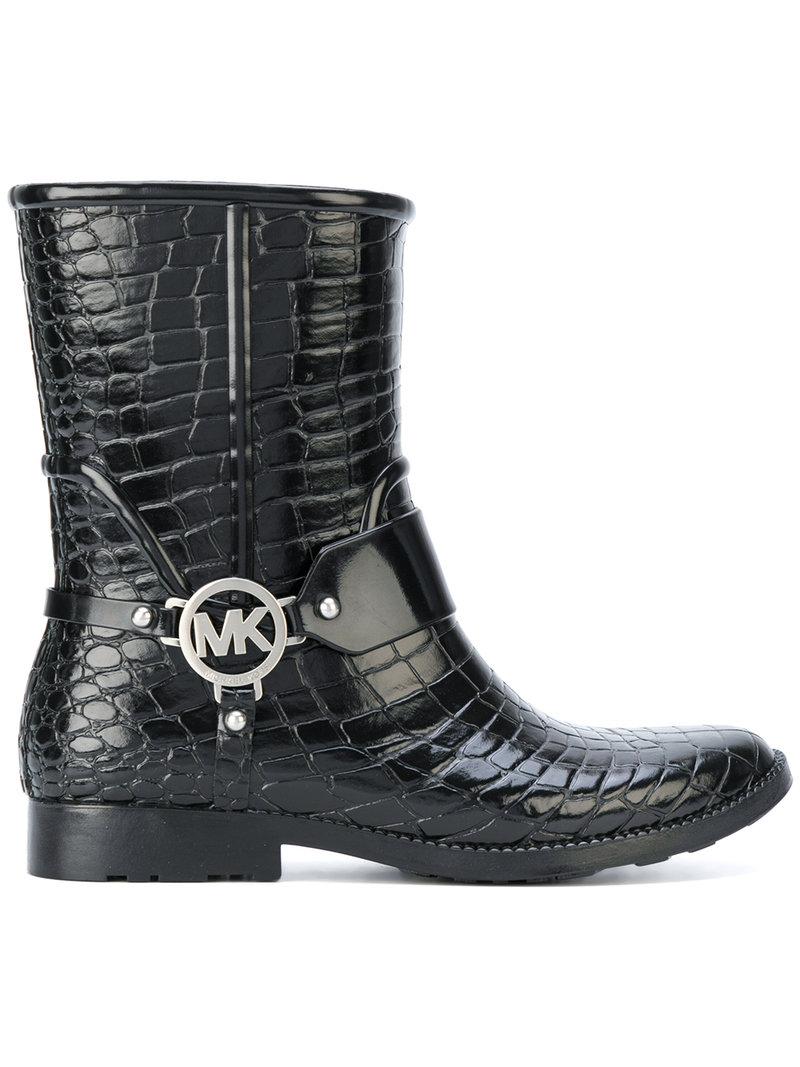 michael kors wellington boots