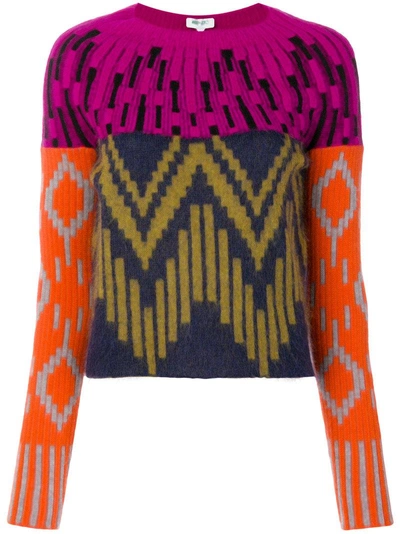 Kenzo Multicolor Wool Sweatshirt
