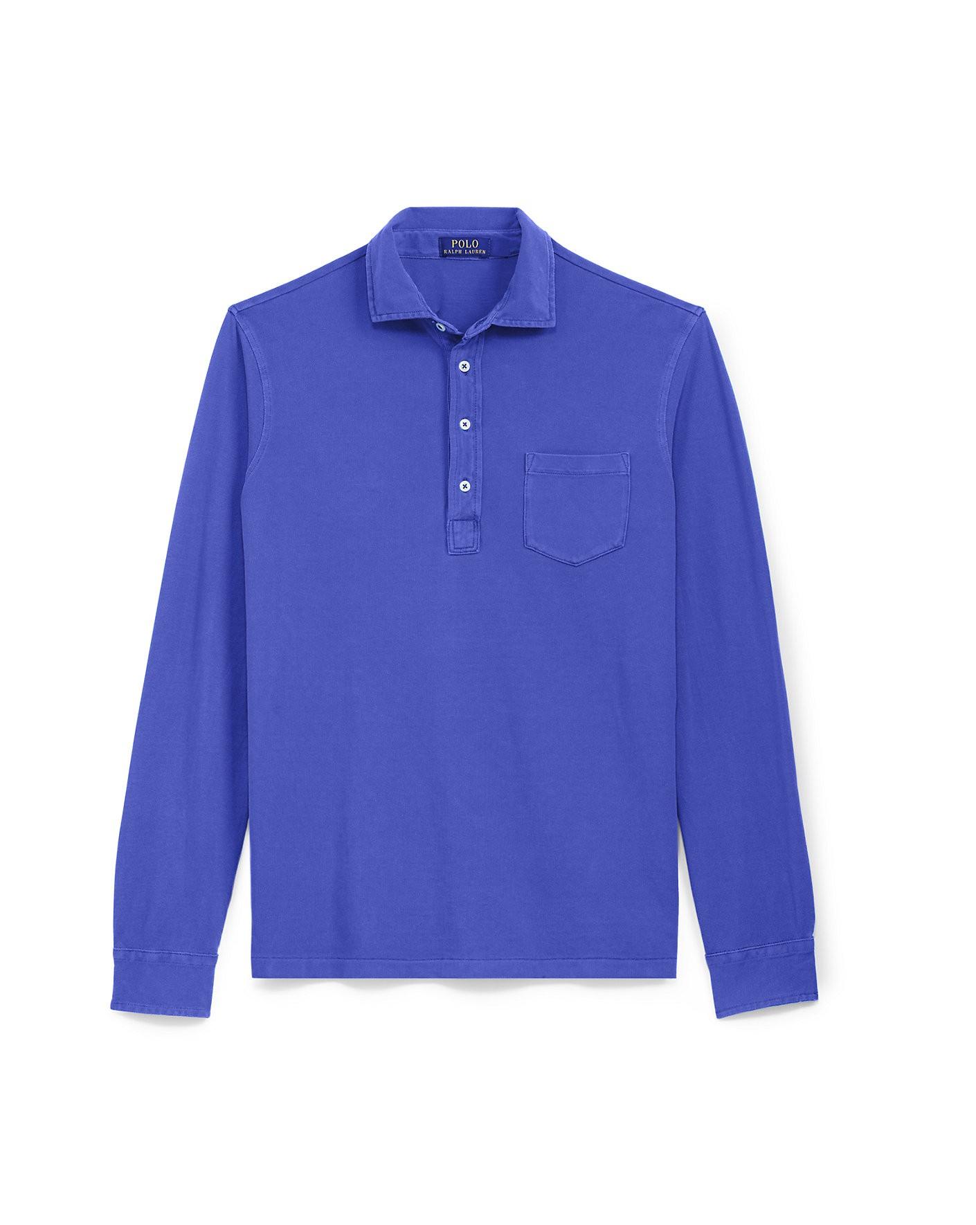 Ralph Lauren Polo Featherweight Mesh Popover In Collection Royal | ModeSens