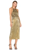 House Of Harlow 1960 X Revolve Farrah Dress In Gold