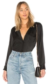 Flannel Australia Essential Collar Shirt In Black
