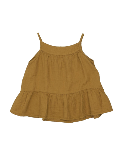 Bonton Kids' T-shirts In Beige