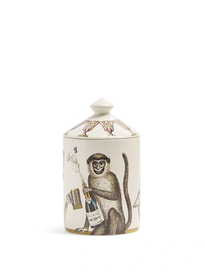 Fornasetti Losanghe Scented Candle, 300g In Colourless