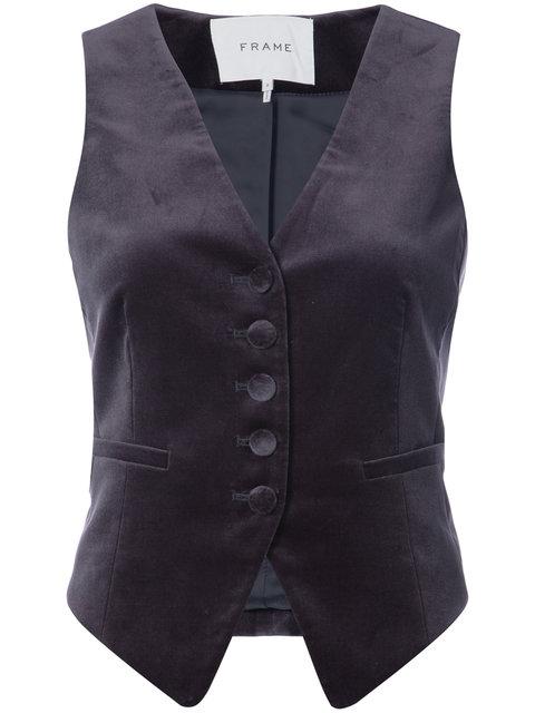 Frame Tailored Fitted Waistcoat | ModeSens