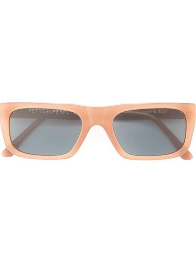 Retrosuperfuture 'augusto Beato' Sunglasses In Brown