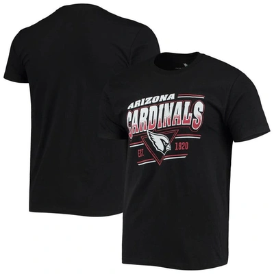 Junk Food Men's Black Pittsburgh Steelers Throwback T-shirt