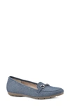 Cliffs By White Mountain Glowing Bit Loafer In Denim Blue