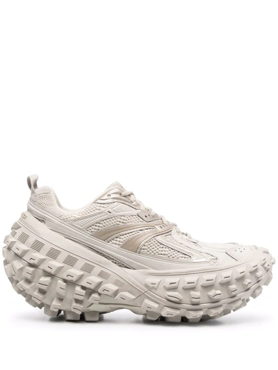 Balenciaga Defender Exaggerated-sole Trainers In Neutrals