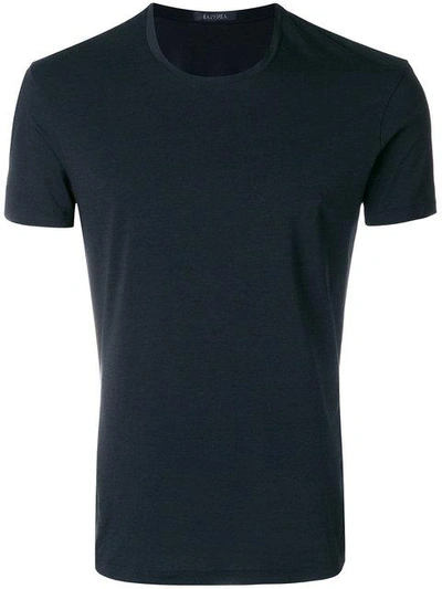 La Perla Lp Skin Crew Neck T In Black