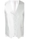 Canali Woven Waistcoat - Grey