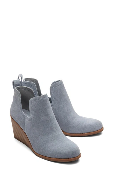 Toms Kallie Wedge Bootie In Slate