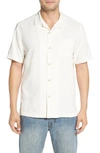 Tommy Bahama Royal Bermuda Standard Fit Silk Blend Camp Shirt In White