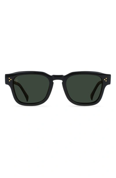 Raen Rece 51mm Polarized Square Sunglasses In Green