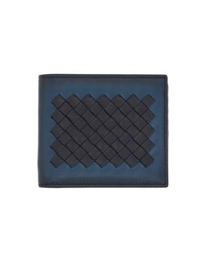 Bottega Veneta Wallets In Dark Blue