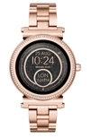 Michael Kors Sofie Touchscreen Smartwatch, 42mm In Rose Gold