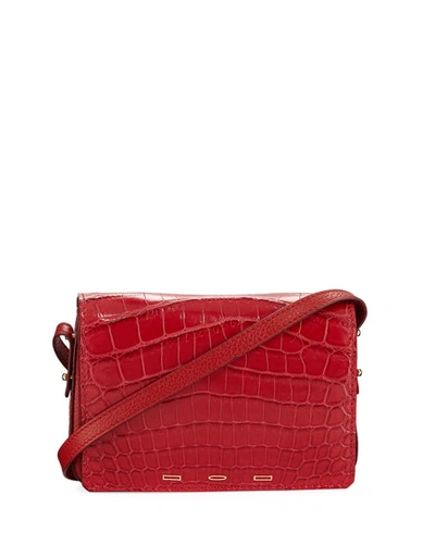 Vbh Pulce Cocco Millennium Shoulder Bag In Scarlet