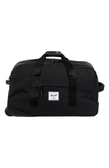Herschel Supply Co. Wheelie Outfitter 24-inch Duffel Bag - Black | ModeSens
