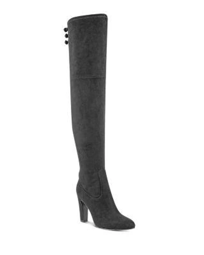 Ivanka Trump Saisha Over-the-knee High-heel Boots In Black