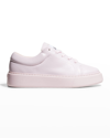 Ganni Sporty Faux Leather Sneakers - Women's - Fabric/rubber In Pink