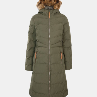 Trespass Womens/ladies Audrey Padded Jacket In Green