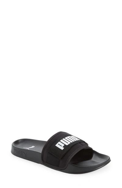 Puma Leadcat 2.0 Sport Slide In Black/ White