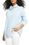 Free People Ottoman Slouchy Tunic In Blue Crush