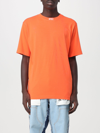 Heron Preston Recycled Cotton Oversize T-shirt In Orange