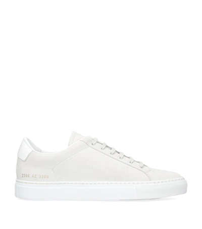 Common Projects Retro Low-top Running Trainers In White