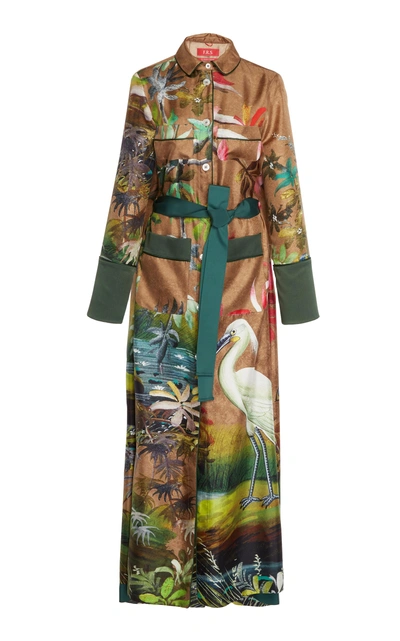 F.r.s For Restless Sleepers Fantaso Robe In Multi | ModeSens