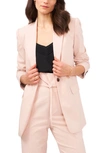 1.state Single Button Relaxed Blazer In Pink