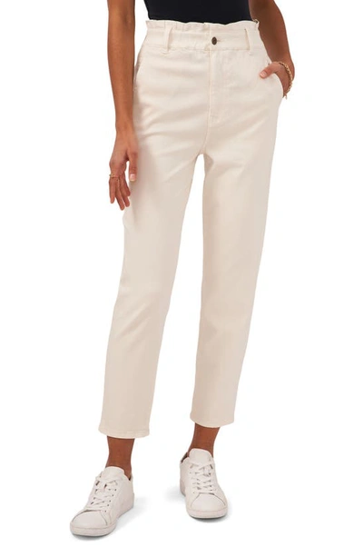1.state Paperbag Pants In Toasted Ivory