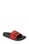 Puma Leadcat 2.0 Sport Slide In  Black/ High Risk Red