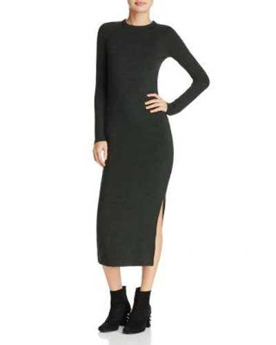 French Connection Sweeter Sweater Midi Dress In Ink Green | ModeSens