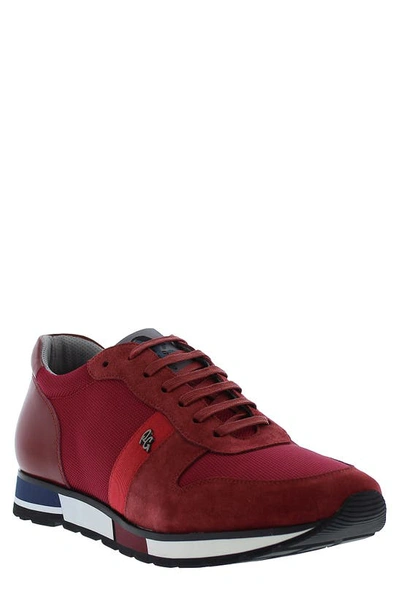 Robert Graham Tropix Sneaker In Red