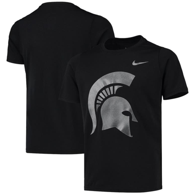 Nike Kids' Youth  Michigan State Spartans Blackout Legend Performance T-shirt