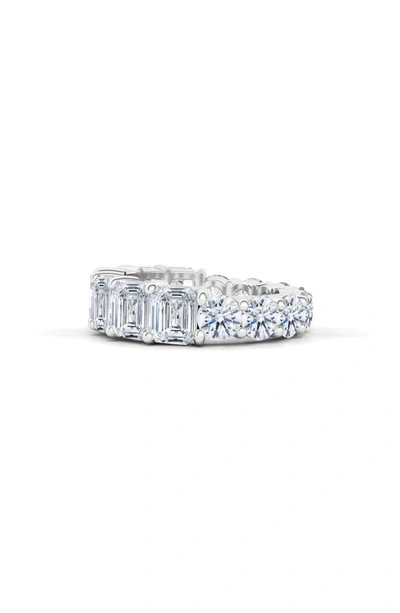 Hautecarat Hatuecarat Lab Created Diamond Eternity Ring In 18k White Gold