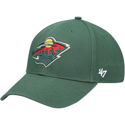 47 ' Green Minnesota Wild Legend Mvp Adjustable Hat