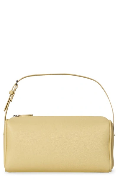 The Row '90s Leather Top Handle Bag In Dijon Plaid