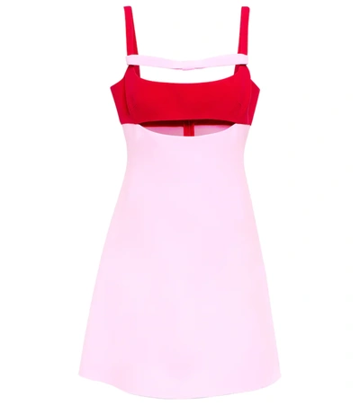 chanel hot pink mini dress