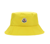 Moncler Logo-patch Bucklet Hat In Yellow