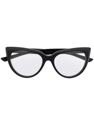 Balenciaga Cat-eye Optical Glasses In Black
