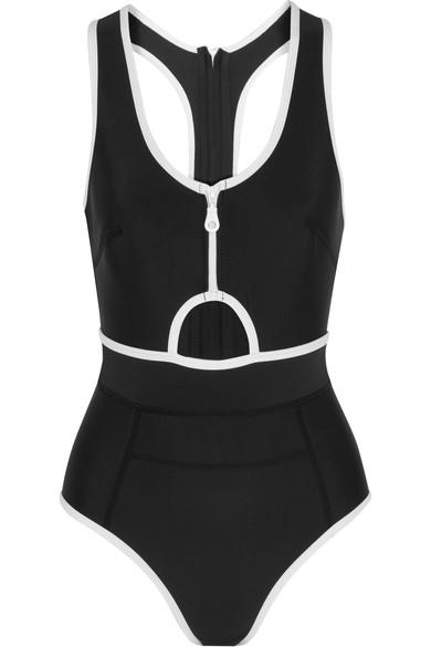 Duskii Waimea Bay Cutout Swimsuit In Black | ModeSens