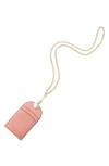Kate Spade Spencer Lanyard In Serene Pink