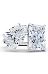 Hautecarat Lab Created Diamond Ring In 14k White Gold