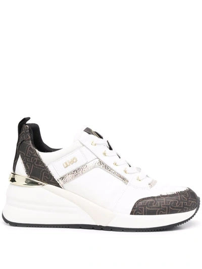 Liu •jo Alyssa 1 Panelled Sneakers In White