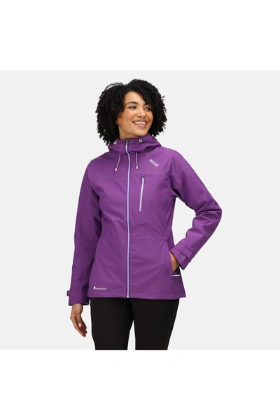 Regatta Womens/ladies Britedale Waterproof Jacket In Purple