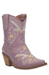 Dingo Primrose Western Boot In Lavendar