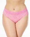 Hanky Panky Plus Size French Brief 461x In Enchanted Pink