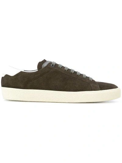 Saint Laurent Signature Court Classic Sl/06 Sneakers In Green