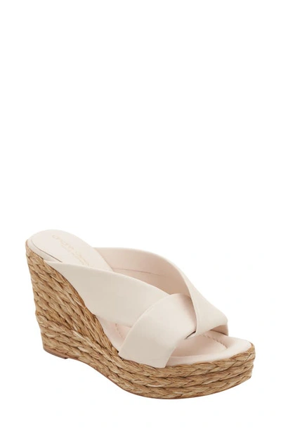 Andre Assous Women's Opal Wedge Heel Espadrille Sandals In White